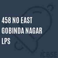 458 No East Gobinda Nagar Lps Primary School Logo