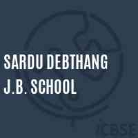 Sardu Debthang J.B. School Logo