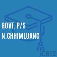 Govt. P/s N.Chhimluang Primary School Logo