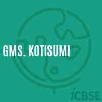 Gms. Kotisumi Middle School Logo