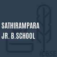 Sathirampara Jr. B.School Logo