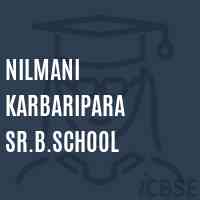 Nilmani Karbaripara Sr.B.School Logo
