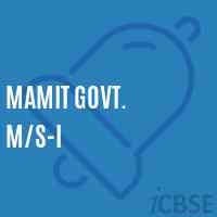 Mamit Govt. M/s-I School Logo
