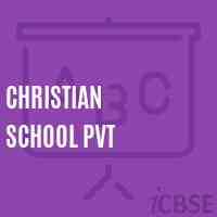 Christian School Pvt Logo