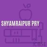 Shyamraipur Pry Primary School Logo