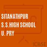 Sitanathpur S.S.High School U. Pry Logo
