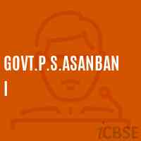 Govt.P.S.Asanbani Primary School Logo