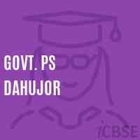 Govt. Ps Dahujor Primary School Logo
