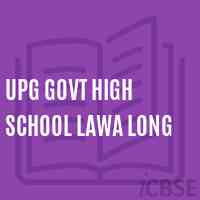 Upg Govt High School Lawa Long Logo