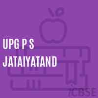 Upg P S Jataiyatand Primary School Logo