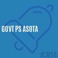 Govt Ps Asota Primary School Logo