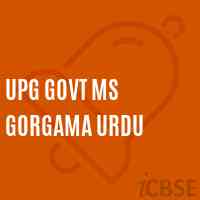 Upg Govt Ms Gorgama Urdu Middle School Logo