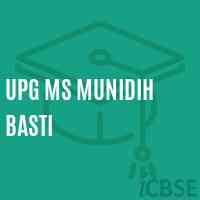 Upg Ms Munidih Basti Middle School Logo