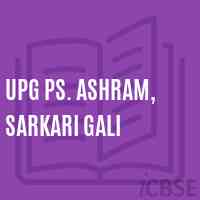 Upg Ps. Ashram, Sarkari Gali Primary School Logo