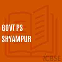 Govt Ps Shyampur Primary School Logo