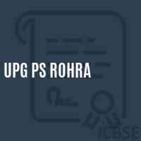 Upg Ps Rohra Primary School Logo