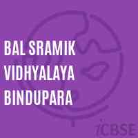 Bal Sramik Vidhyalaya Bindupara School Logo