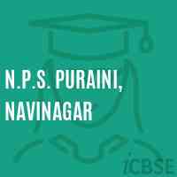 N.P.S. Puraini, Navinagar Primary School Logo