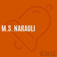 M.S. Narauli Middle School Logo