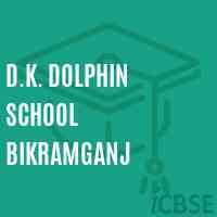D.K. Dolphin School Bikramganj Logo
