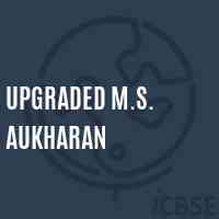 Upgraded M.S. Aukharan Middle School Logo