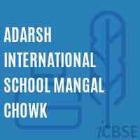 Adarsh International School Mangal Chowk Logo
