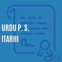 Urdu P. S. Itarhi Primary School Logo