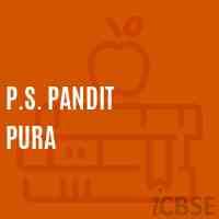 P.S. Pandit Pura Primary School Logo
