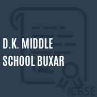 D.K. Middle School Buxar Logo