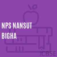 Nps Nansut Bigha Primary School Logo