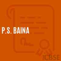 P.S. Baina Primary School Logo