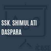 Ssk. Shimul Ati Daspara Primary School Logo