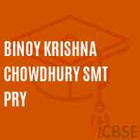 Binoy Krishna Chowdhury Smt Pry Primary School Logo