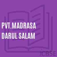 Pvt.Madrasa Darul Salam Primary School Logo