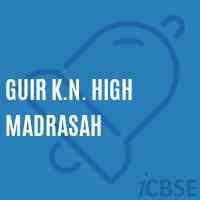 Guir K.N. High Madrasah Secondary School Logo