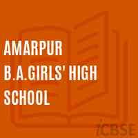Amarpur B.A.Girls' High School Logo