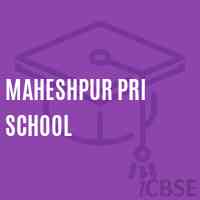 Maheshpur Pri School Logo