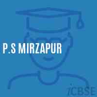 P.S Mirzapur Primary School Logo