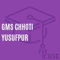 Gms Chhoti Yusufpur Middle School Logo