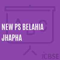 New Ps Belahia Jhapha Primary School Logo