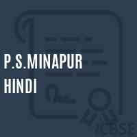 P.S.Minapur Hindi Primary School Logo