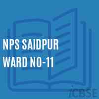 Nps Saidpur Ward No-11 Primary School Logo