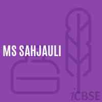 Ms Sahjauli Middle School Logo