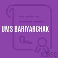 Ums Bariyarchak Middle School Logo