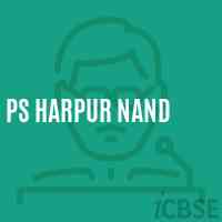 Ps Harpur Nand Primary School Logo
