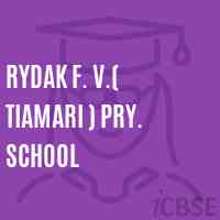 Rydak F. V.( Tiamari ) Pry. School Logo