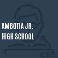 Ambotia Jr. High School Logo