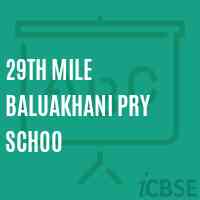 29Th Mile Baluakhani Pry Schoo Primary School Logo