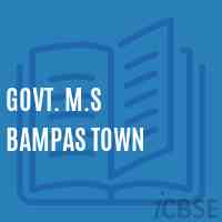 Govt. M.S Bampas Town Middle School Logo