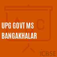 Upg Govt Ms Bangakhalar Middle School Logo